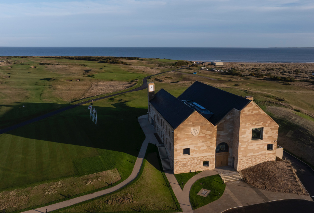 The new Clubhouse at Royal Dornoch GC is finally revealed