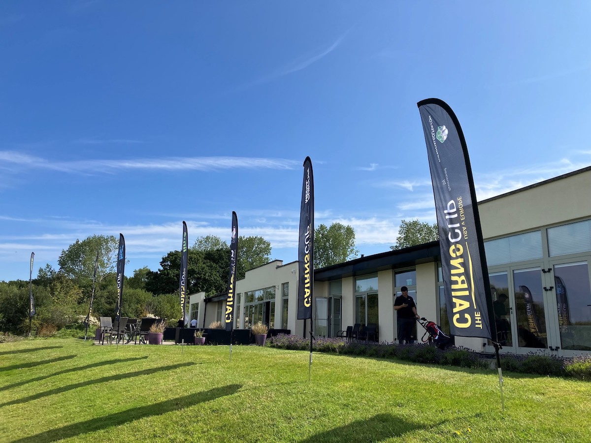 Cairns Cup flags at The Shire London