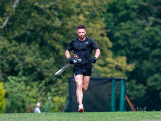 James Hardy on this way to victory at Sunningdale Heath