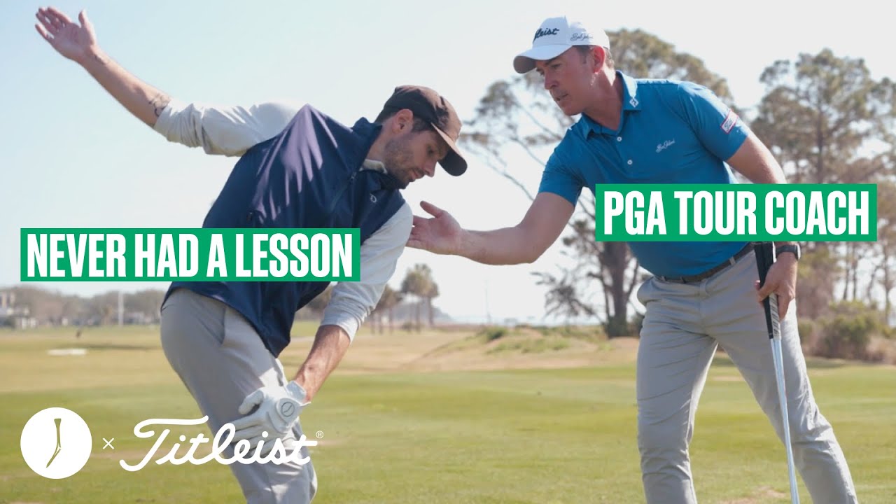 First Lesson Ever: Can Justin Parsons Help a 10 Handicap Break 80?