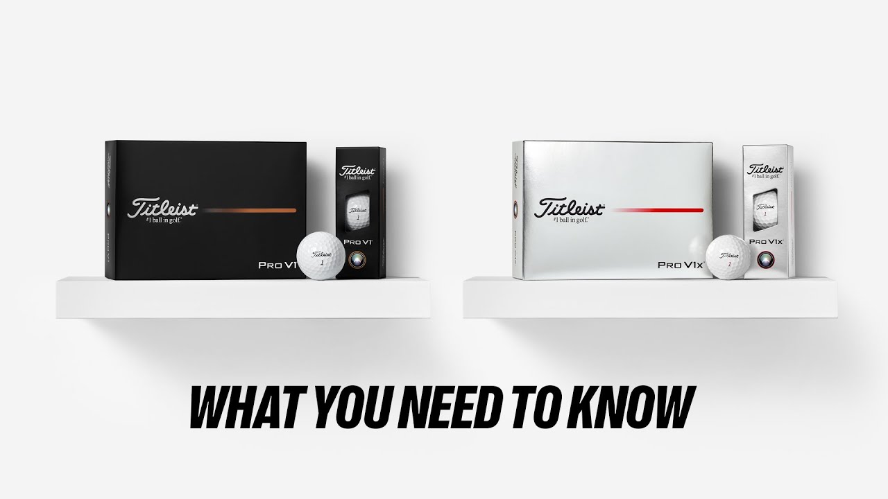 What You Need To Know About the New 2025 Titleist Pro V1 and Pro V1x