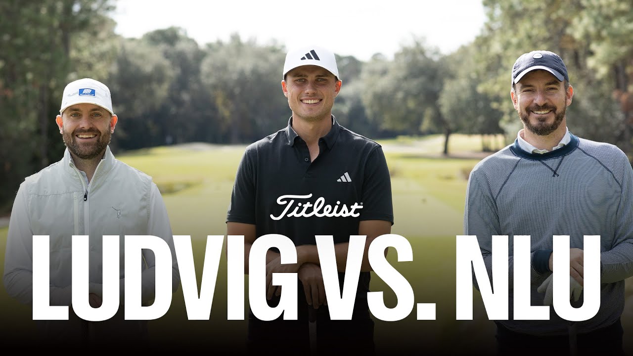 No Laying Up Plays a Scramble Against Ludvig Åberg