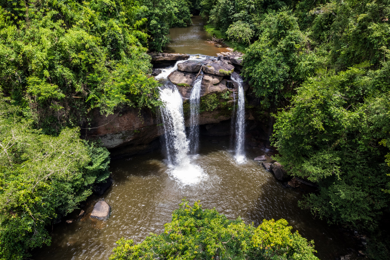 NEARBY TO TOSCANA VALLEY IS THE KHAO YAI NATIONAL PARK - HAEW SUWAT WATERFALL Pic: NAKHON RATCHASIMA