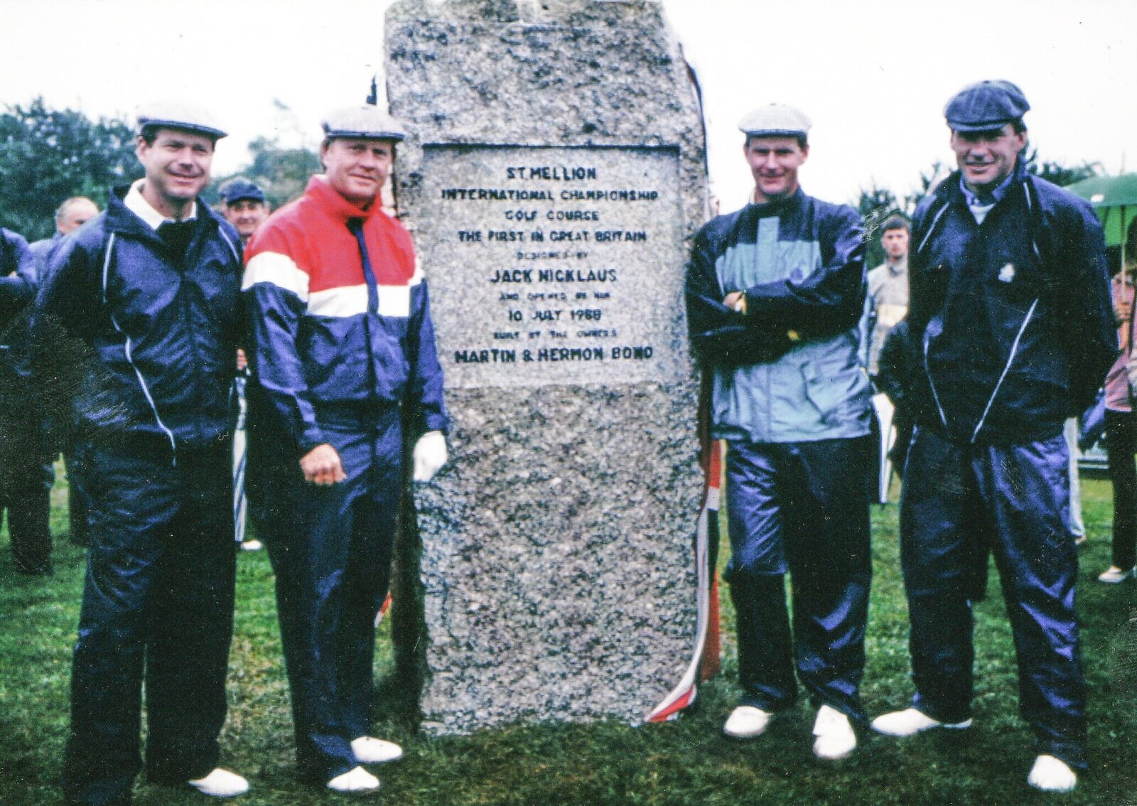 Tom Watson, Jack Nicklaus, SandyLyle and Nick Faldo at St Mellion