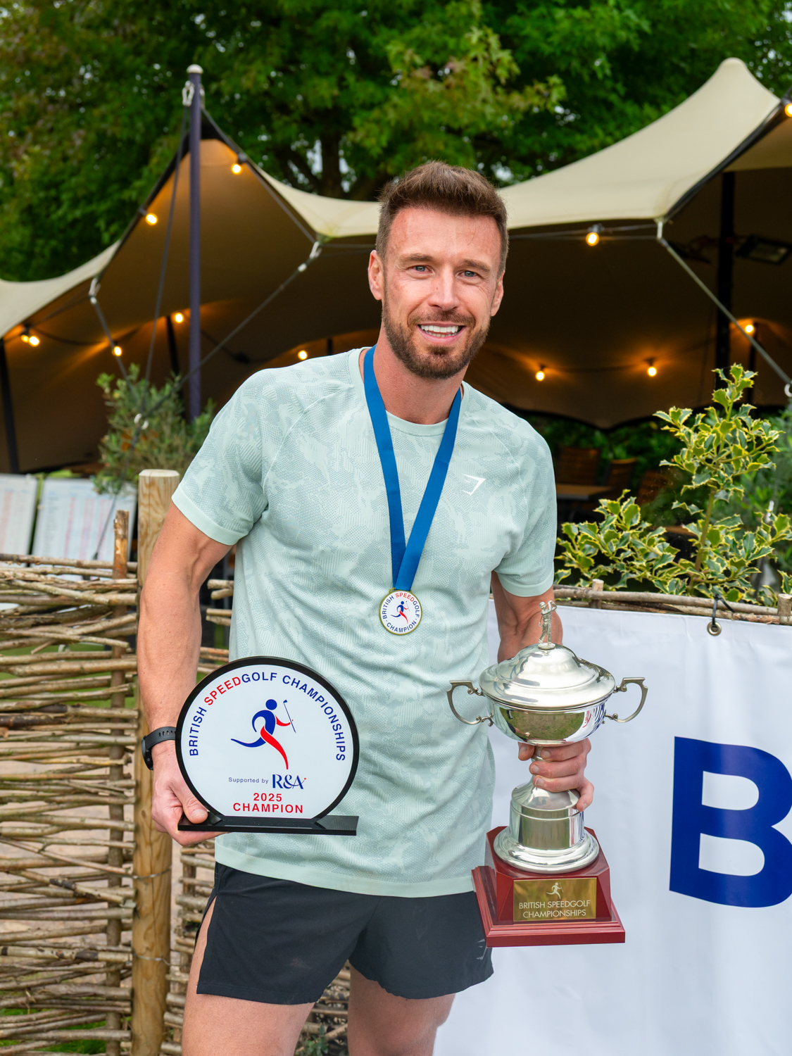 British Speedgolf Champion 2025 James Hardy