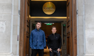 PITCH GOLF CO- FOUNDERS CHRIS INGHAM (RIGHT) AND ELLIOT GODFREY, CHILDHOOD FRIENDS TURNED BUSINESS PARTNERS