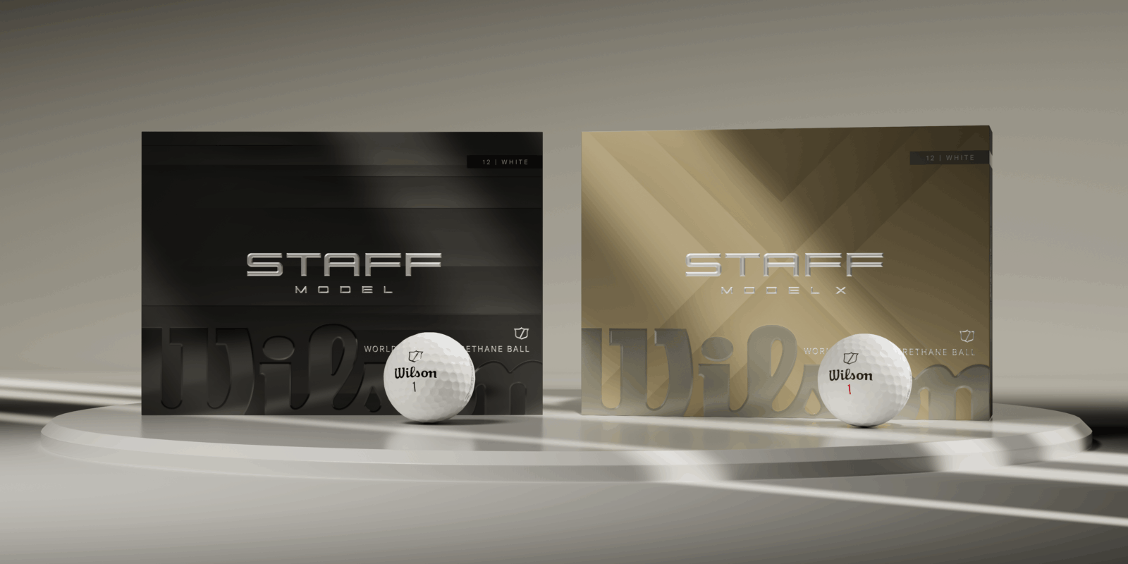 The new packaging for the Wilson Staff Model & Staff Model X 